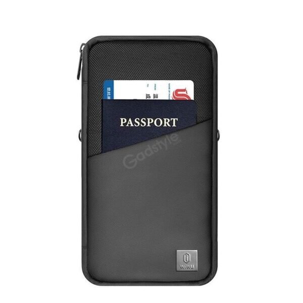 WiWU Travel Mate Passport Holder Travel Document Organizer Bag