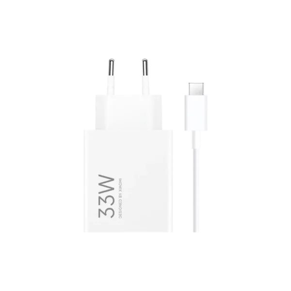 Xiaomi 33W Charger Set with 3A USB Type-C Cable – EU Pin