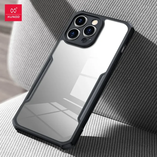 Xundd Protective Case with Camera Protection for iPhone 15 / iPhone 15 Pro/ iPhone 15 Pro Max